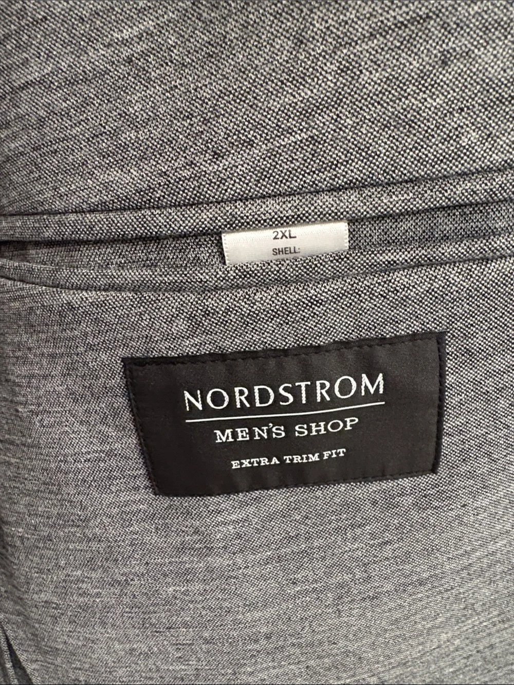 Gray Knit Blazer - Light Heather Gray Sport Coat